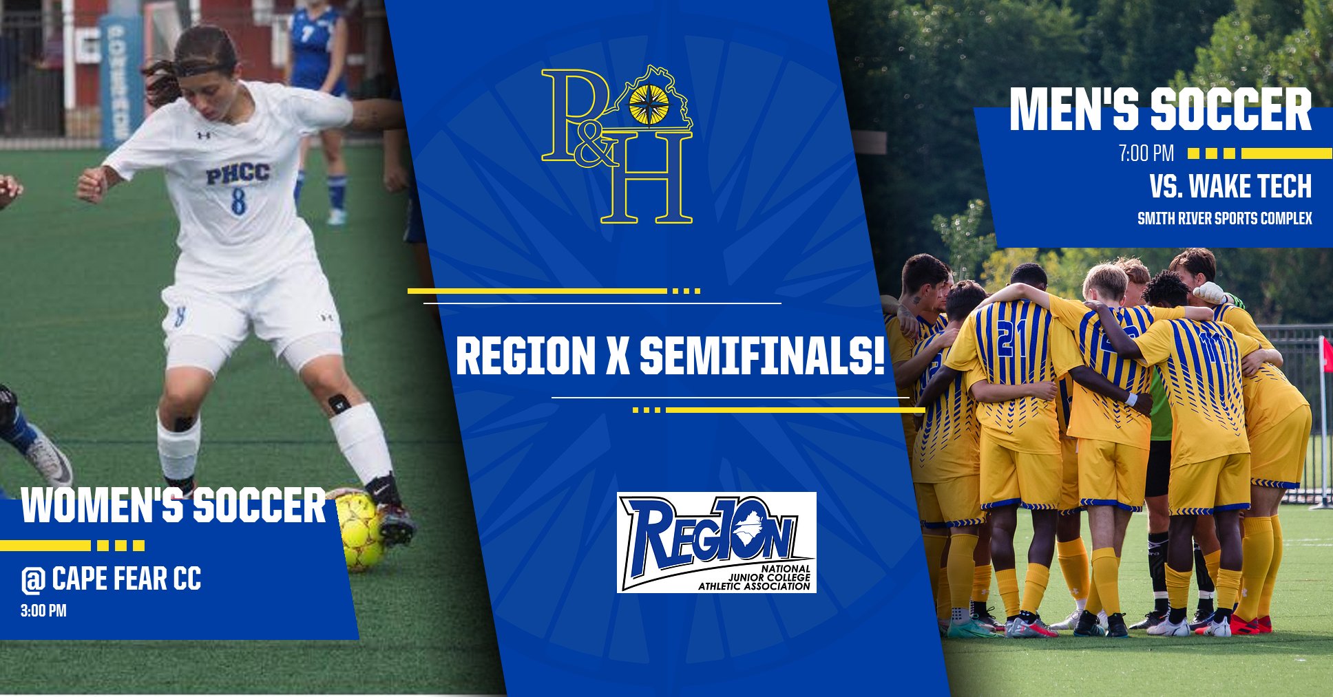 P&H Men's Soccer Advances to Region 10 Final